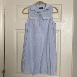 UNTUCKit Linen Shirtdress (with pockets!)